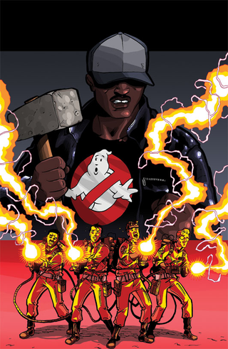 Illustration for article titled First Look At Time Traveling Ghostbusters And The New She-Buster